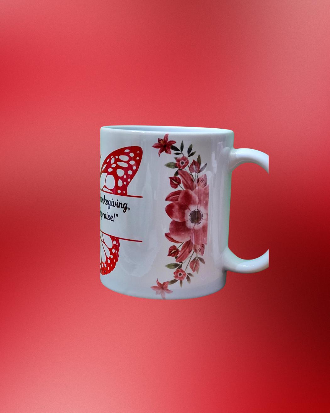 πΆ Enter with Praise Mug β Psalm 100:4 πΆ - Heavenly Treasures