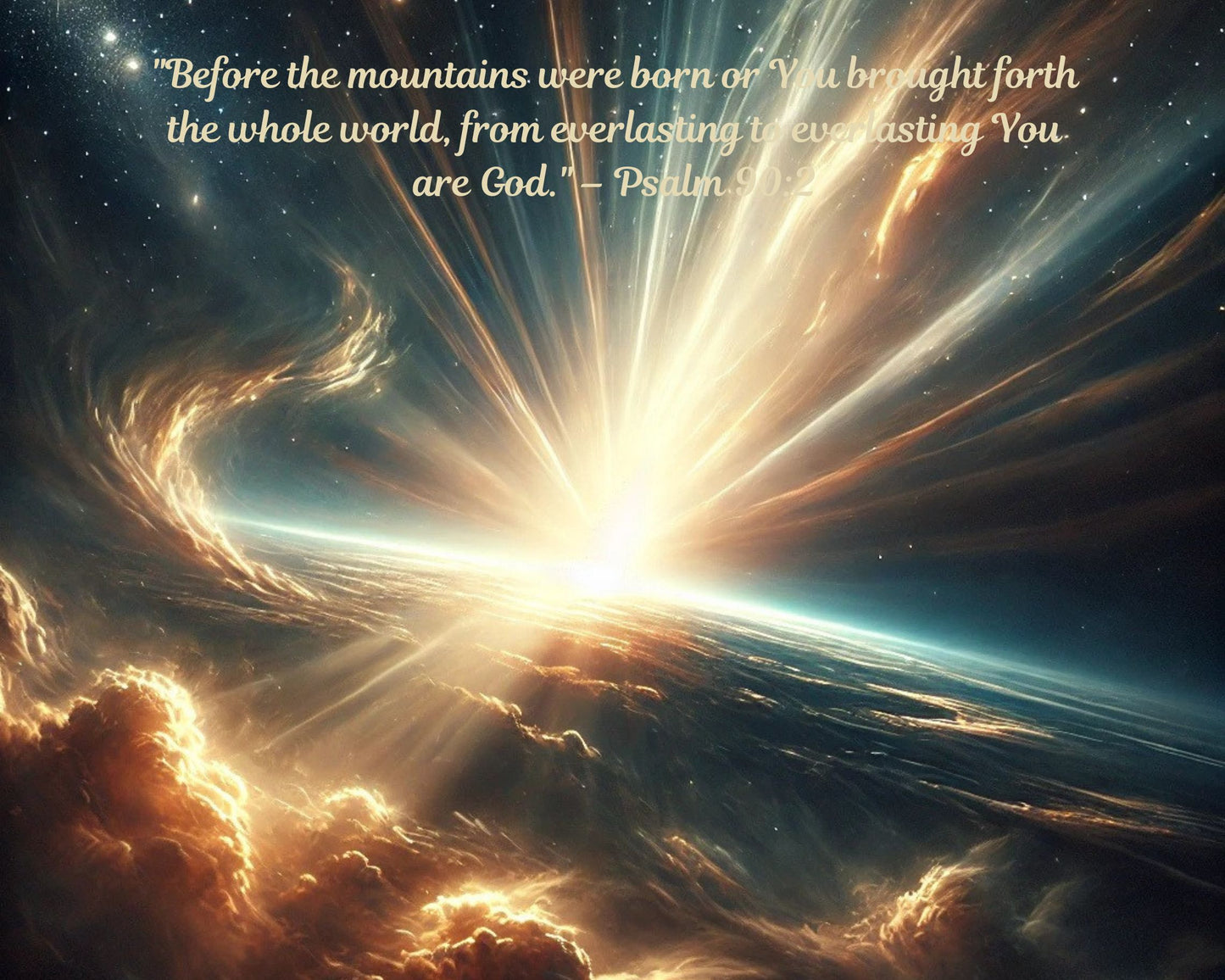 "Before the Mountains" Psalm 90:2 Digital Tumbler Download - Heavenly Treasures