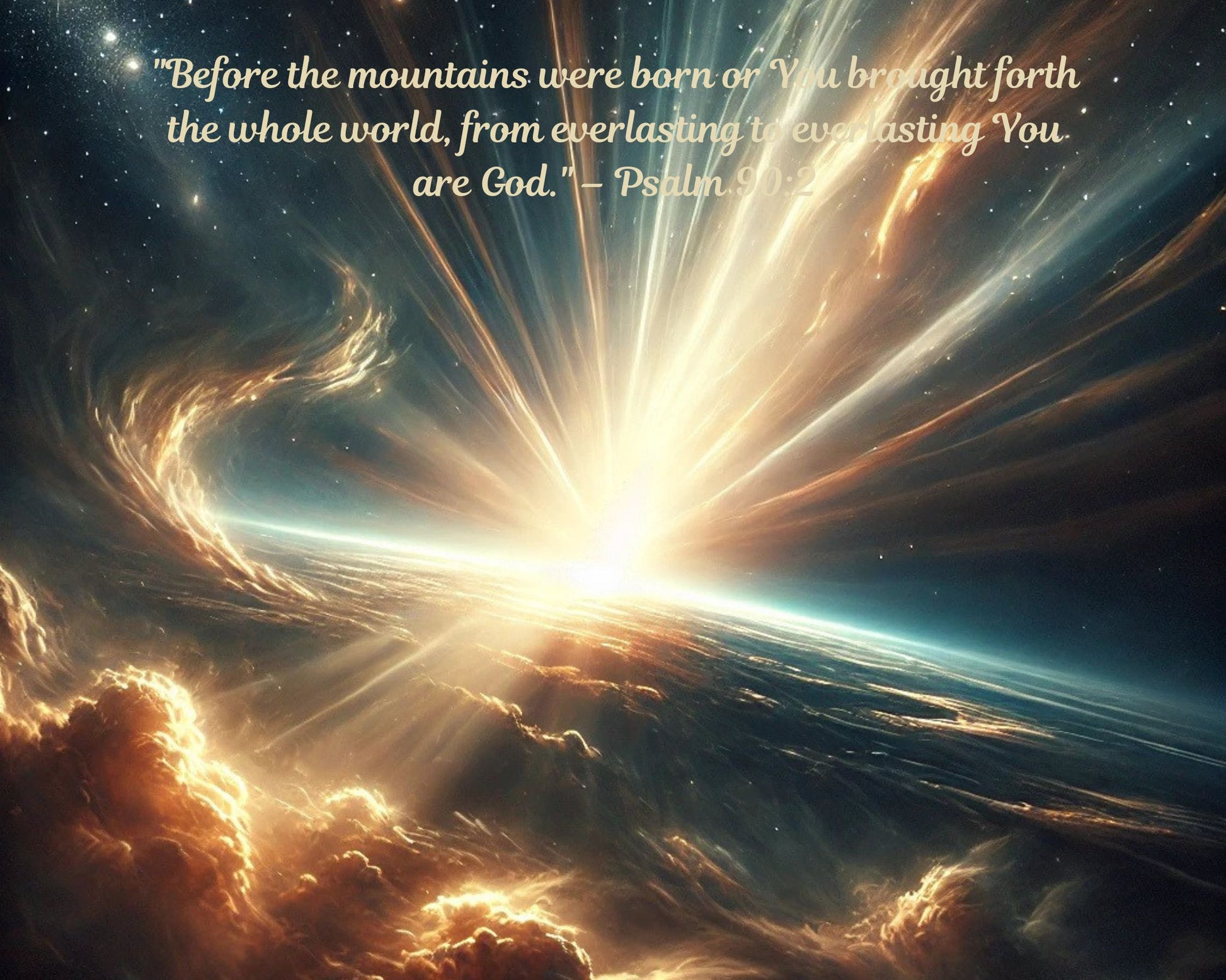 "Before the Mountains" Psalm 90:2 Digital Tumbler Download - Heavenly Treasures