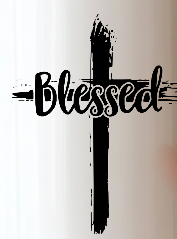 "Blessed Cross" T-shirt - Heavenly Treasures