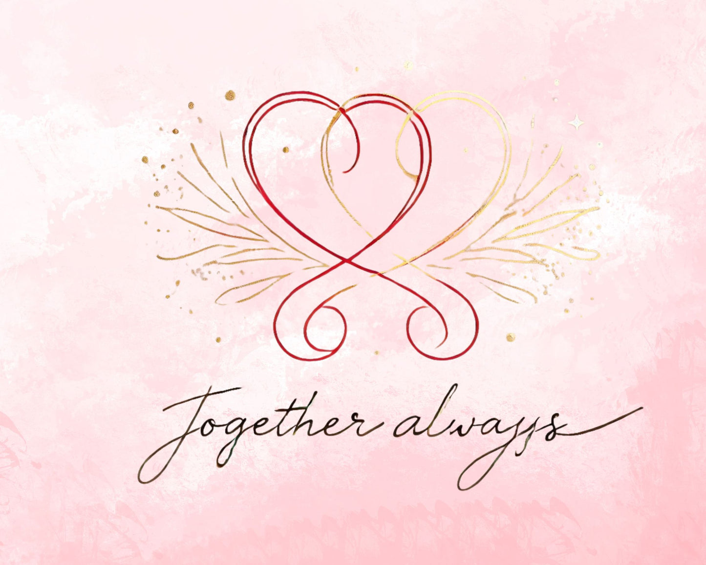 "Together Always" Valentine's Day Tumbler